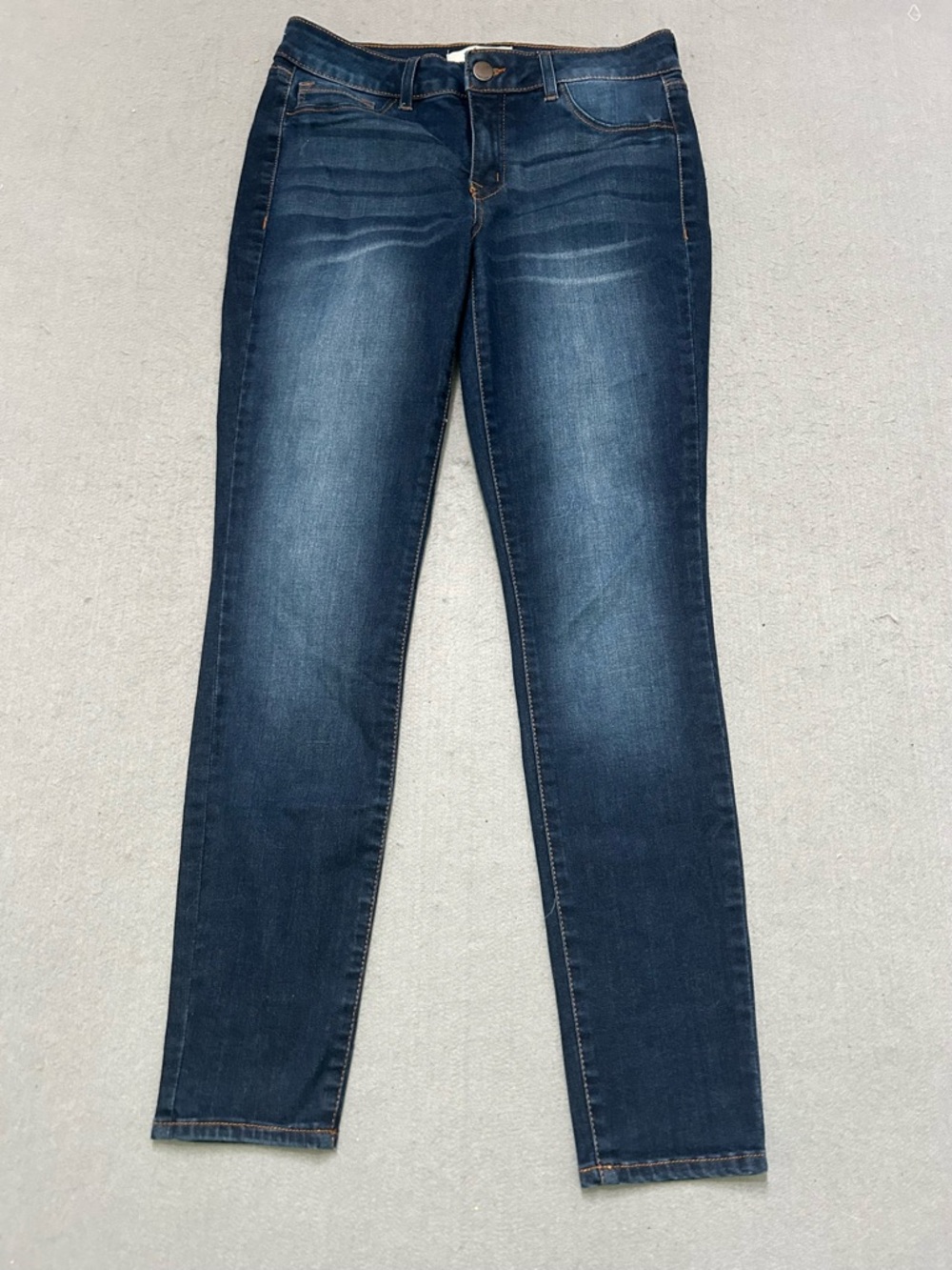 Women’s Refuge Dark Wash Skinny Jeans Size 8 Stretch Denim Mid Rise